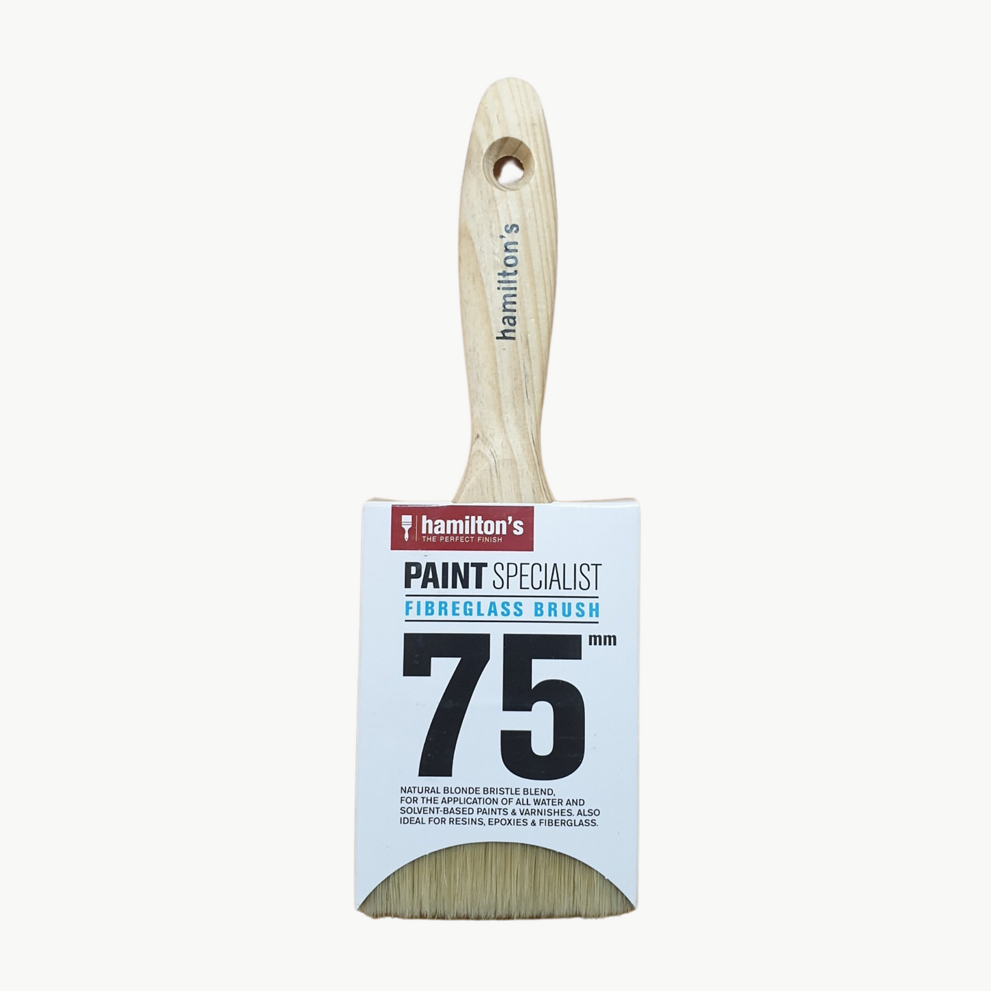 Hamilton's Paint Specialist Fiberglass Brush.